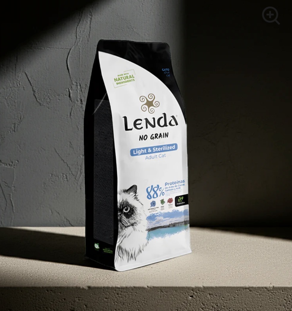 Lenda Adult Cat Light & Sterilised (No Grain) 2 kg